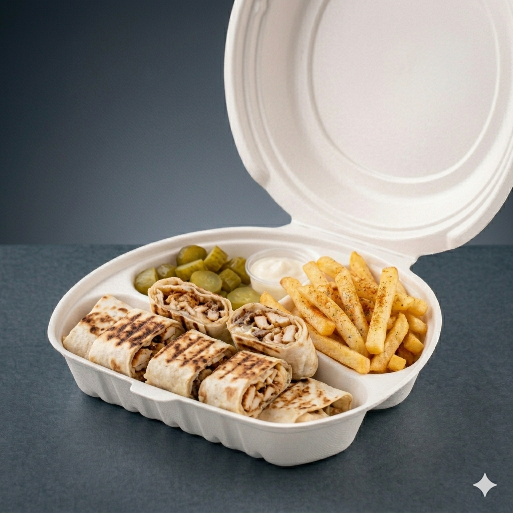علبة شاورما سوبر 